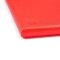 Schneidebrett extra dick mit hoher Dichte 2,5 x 45 x 60 cm Rot