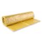 Müllsäcke "Eco" 120 L aus LDPE 70x110 cm Gelb 35 my 10 Rollen à 25 Stück