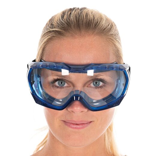 Schutzbrille unbelüftet aus PVC