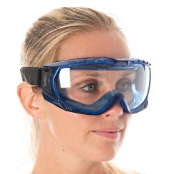 Schutzbrille unbelüftet aus PVC