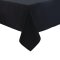 Tischdecke quadratisch Schwarz Polyester