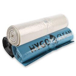Müllsäcke 240 L aus LDPE auf 120x135 cm 60 my...