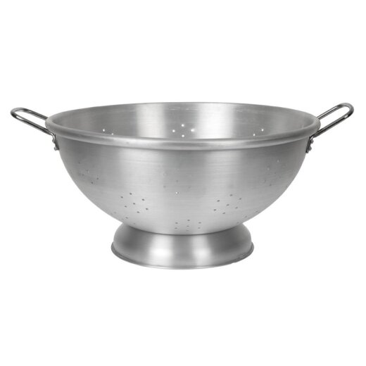 Gemüseseiher mit 2 Griffen Aluminiumsieb Ø 47 cm