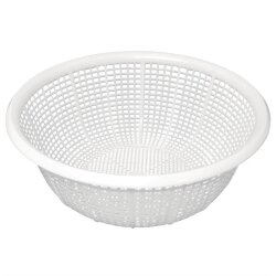 Rundes Abtropfsieb Weiss Ø 38 cm