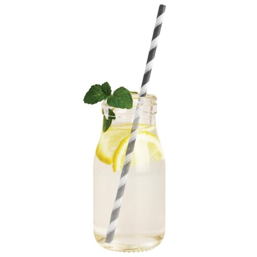 Cocktailglas Milchflasche 200 ml 12 Stück