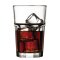 Halbgetafelte Longdrinkgläser 425 ml
