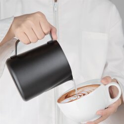 Milchschaukännchen mit Antihaftbeschichtung Schwarz...