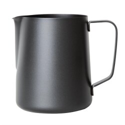 Milchschaukännchen mit Antihaftbeschichtung Schwarz 900 ml