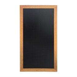 Wandtafel mit Teak Effekt