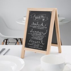 Kreidetafel Speisekartentafel klappbar