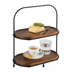 Etagere aus Metall 31 x 17 cm