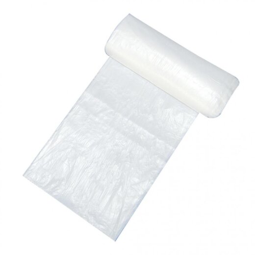 Müllbeutel 60 L aus HDPE 64x75 cm Transparent 10 my