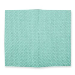 Schwammtuch aus Baumwolle/Zellulose Grün 31x25 cm |...