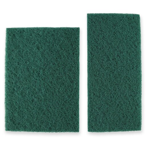 Reinigungspads aus Hartvlies robust und scheuerstark Grün 22 x 16 cm 10 x 10 Stück
