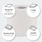Toilettenpapier 3-lagig Zellulose Weiss 4 Kleinrollen 400 Abrisse