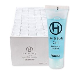 2in1 Shampoo und Duschgel für Hotels Tube