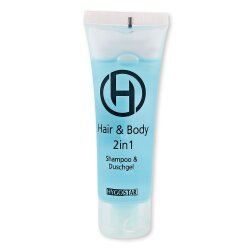2in1 Shampoo und Duschgel für Hotels Tube