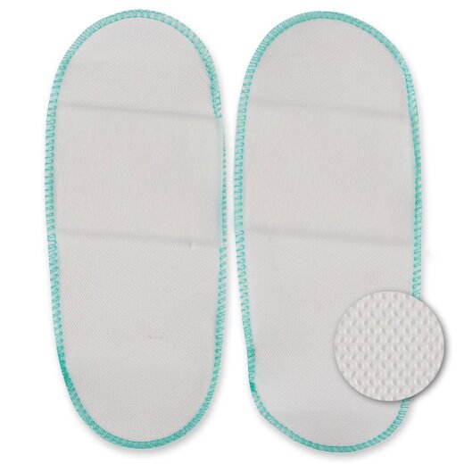 Leichte Einwegslipper aus PP offen