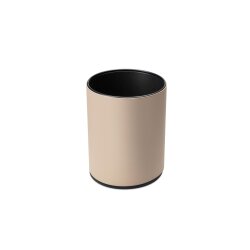 Doppelwandiger Papierkorb SUMO Beige