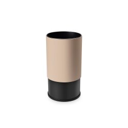Doppelwandiger Papierkorb SUMO Beige