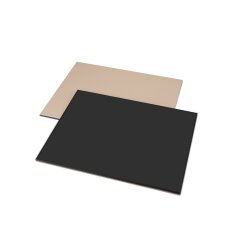 Willkommenstablett SWITCH Haupttablett ohne Beilagenbehälter aus Kunstleder Schwarz & Beige (wendefarbig) mit Wasserkocher STAR 0,5 L Edelstahl, 2 weißen Porzellantassen und Kaffeemaschine START