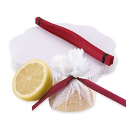 Zitronenserviertuch "Lemon Wrap" aus Baumwolle...