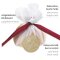 Zitronenserviertuch "Lemon Wrap" aus Baumwolle Weiss-Rot