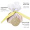 Zitronenserviertuch "Lemon Wrap" aus Baumwolle Weiss-Gelb