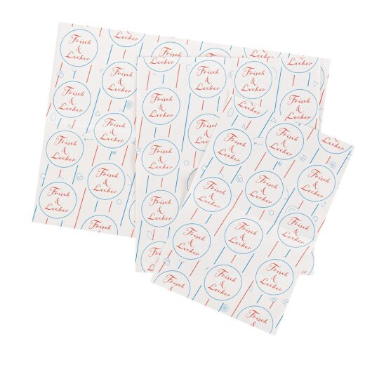 Einschlagpapier fettdicht aus Cellulose beschichtet 50x37cm 1000 Stück