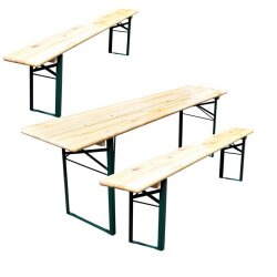 Festzeltgarnitur 220 cm