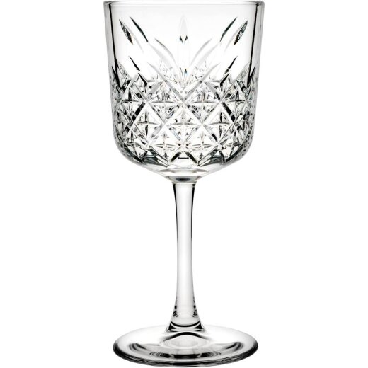 Weinglas mit Schliffoptik, Serie Timeless 0,33 l