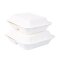 Bio Take-Away-Box "Triple" aus Zuckerrohr 23x23 cm 25 Stück