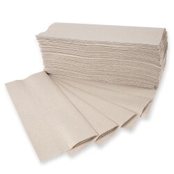 Papierhandtücher 1-lagig C-Falzung 50x25 cm...