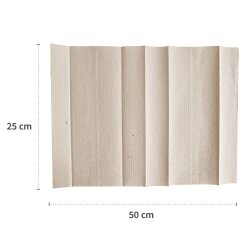 Papierhandtücher 1-lagig C-Falzung 50x25 cm...