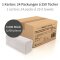 Papierhandtücher Eco 1-lagig V/ZZ-Falzung 25x19 cm Recyclingpapier Natur 6000 Blatt