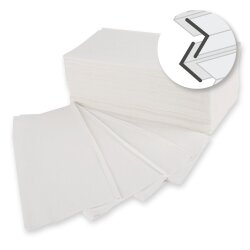 Papierhandtücher 1-lagig V/ZZ-Falzung 25x23 cm...