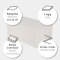 Papierhandtücher 2-lagig V/ZZ Falzung 25 x 23 cm Zellulose Weiss 3000 Blatt
