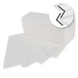 Papierhandtücher Eco 2-lagig V/ZZ-Falzung 25x19 cm...