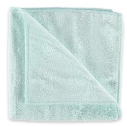Mikrofasertücher für Flüssigkeiten Premium aus Polyester/Polyamid Grün 10 x 5 Stück