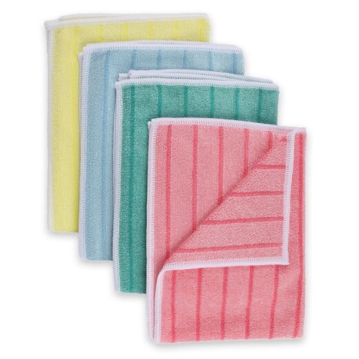 Mikrofasertücher gegen Schmutz aus Polyester/Polyamid extra stark 10-teiliges Set
