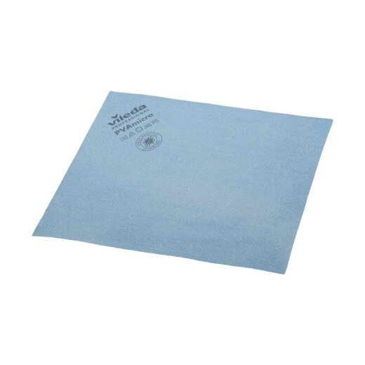 Microfasertuch starke Reinigungsleistung Blau 38 x 35 cm 5 Stück
