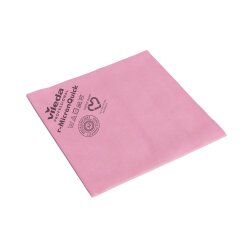 Microfasertuch entfernt Bakterien und Viren nur mit Wasser 38 x 40 cm Rot 5 Stück