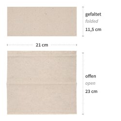 Papierhandtücher 1-lagig V/ZZ-Falzung...