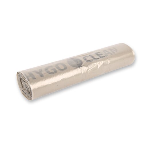 Müllsäcke 70 L aus LDPE 100x57,5 cm Transparent 40 my 10 Rollen á 25 Stück