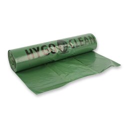 Müllsäcke 70 L aus LDPE 100x57,5 cm Grün 40 my 10 Rollen á 25 Stück