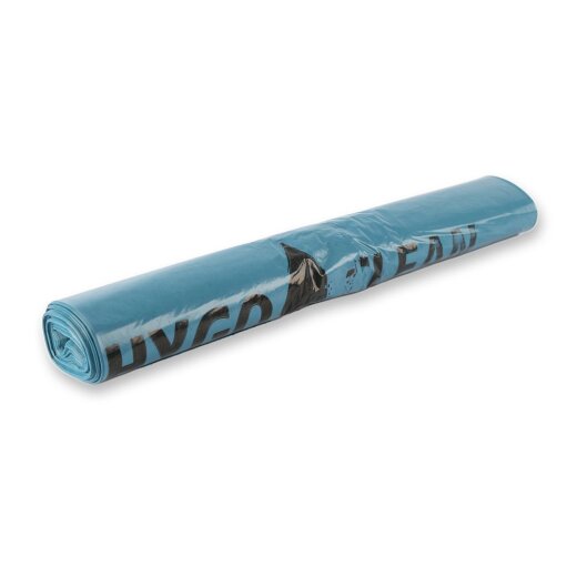 Müllbeutel Eco 60 L aus LDPE 75x62 cm 35 my Blau