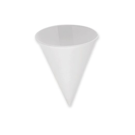 Spitzbecher für Wasserspender aus 100% Papier FSC®-Mix frei von Beschichtungen 120 ml 200 Stück
