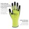 Feinstrickhandschuhe mit 1/4 PU-Beschichtung Neon Ace L 12 Paar