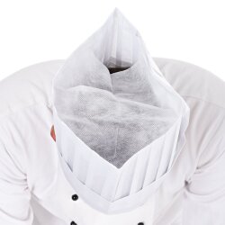 Kochmützen Le Grand Chef aus Viskose offenliegend 25 cm hoch
