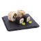 Quadratische Schieferplatten 13 x 13 cm Olympia 4 Stück